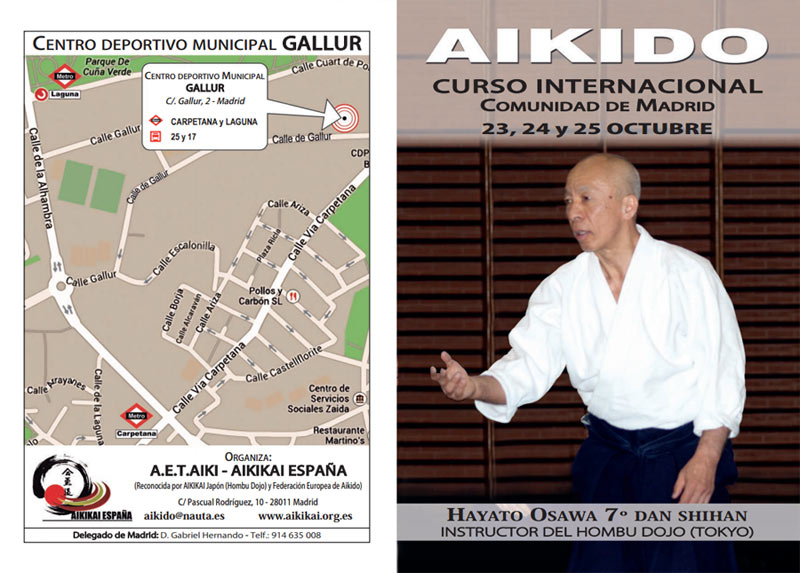 curso internacional de aikido en madrid