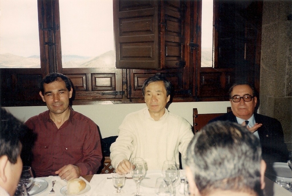 8 Abril1990 Egea de los caballeros T.Sanchez B.Pulido y N.Tamura