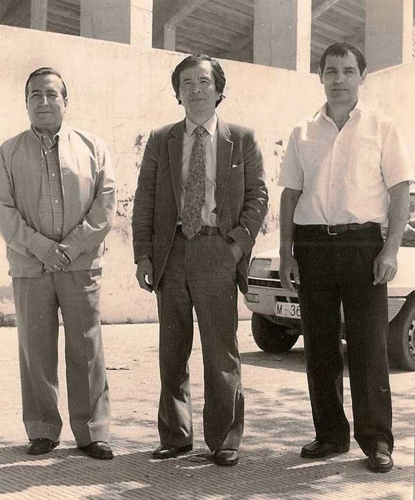 1984 Curso de aikido en Castellón